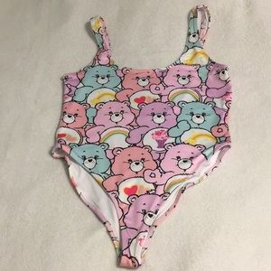 Forever 21 - Care Bear Bodysuit L